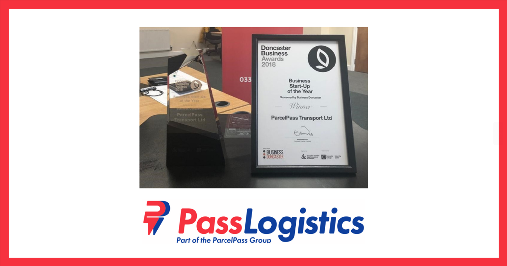 ParcelPass Logistics Wins Business Start Up of the Year Award